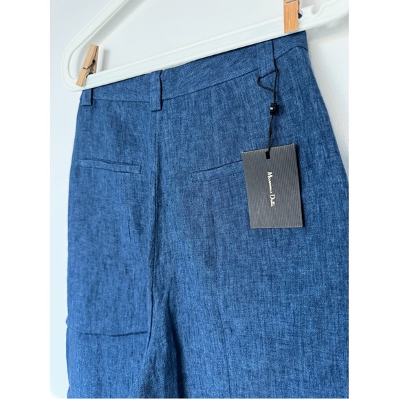 Massimo Dutti 100% Linen Trousers - Picture 11 of 15